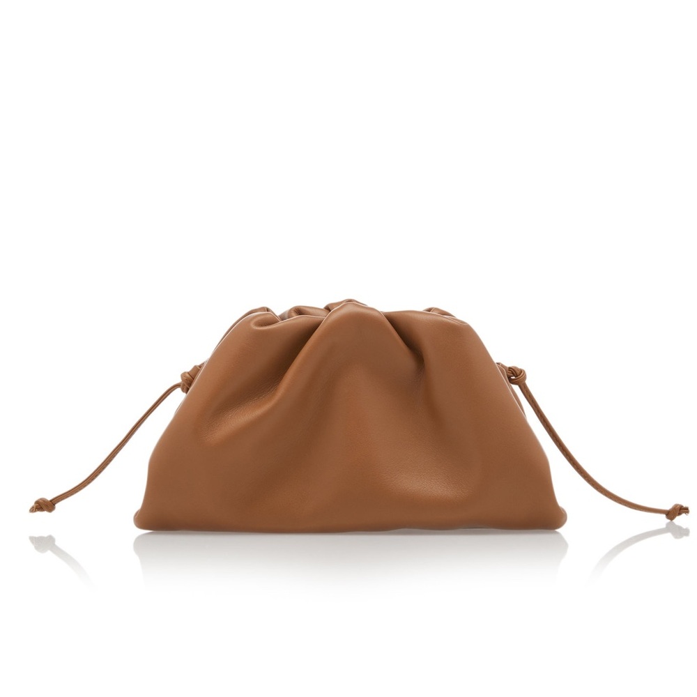 Mini Bottega Veneta Pouch Caramello